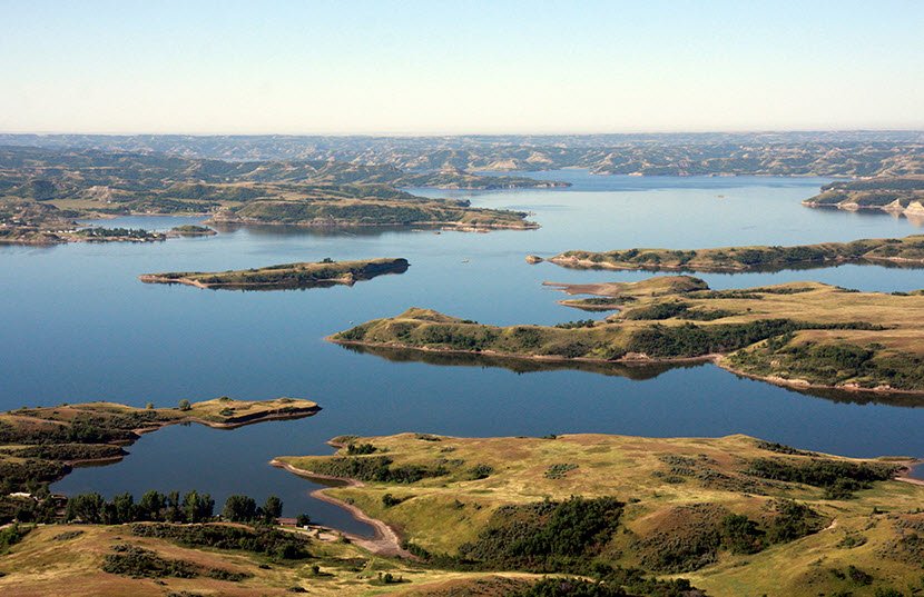 Lake Sakakawea, North Dakota, USA